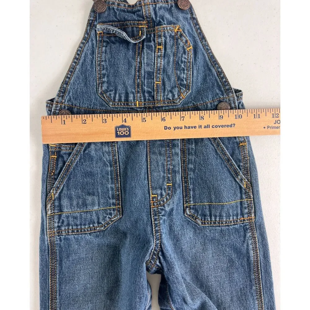 Oshkosh B'gosh Baby Denim Overalls Size 24 Months